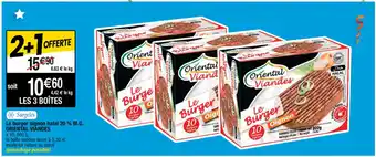 Cora x Carrefour Le burger oignon halal offre