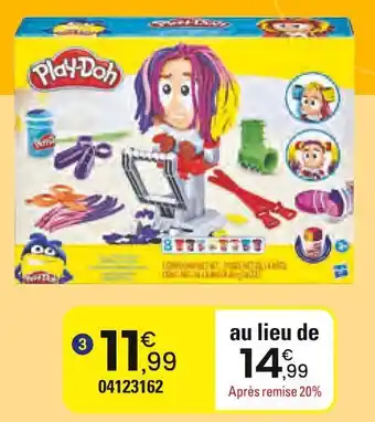 JouéClub PLAY DOH COIFFEUR CRÉATIF offre