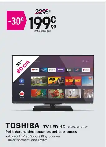 Pulsat TOSHIBA TV LED HD offre