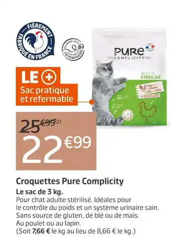 Jardiland Pure Complicity Croquettes offre