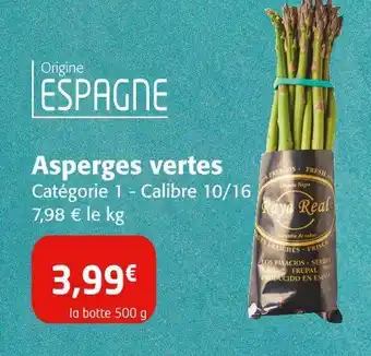 Colruyt Asperges vertes offre