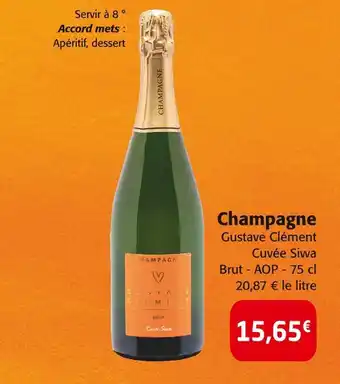 Colruyt Gustave Clément Champagne offre