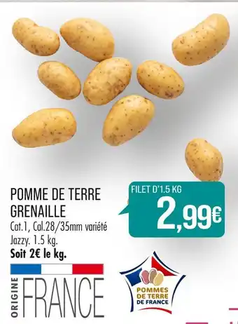 Match POMME DE TERRE GRENAILLE offre