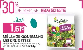 Match LES CRUDETTES MÉLANGE GOURMAND offre