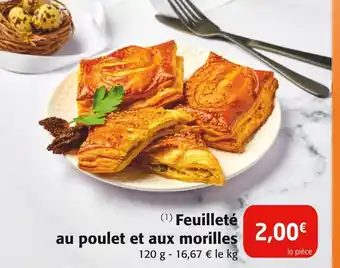 Colruyt Feuilleté au poulet et aux morilles offre