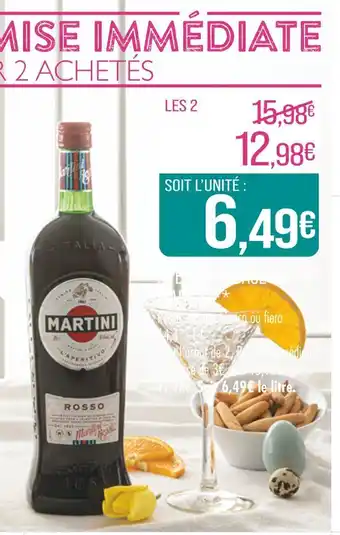 Match MARTINI APÉRITIF À BASE DE VIN offre