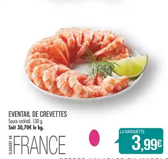 Match EVENTAIL DE CREVETTES offre