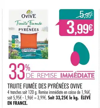 OVIVE TRUITE FUMÉE DES PYRÉNÉES