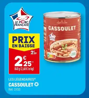 ALDI LES LÉGENDAIRES CASSOULET offre