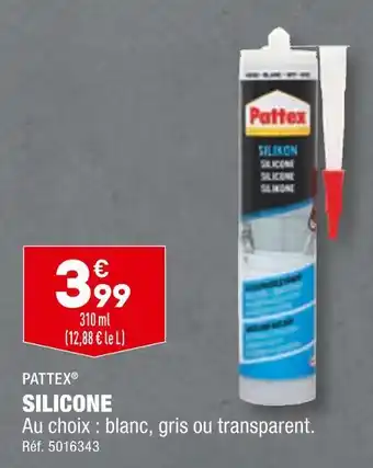 ALDI PATTEX SILICONE offre