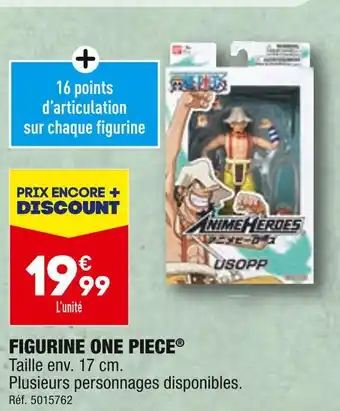 ALDI ONE PIECE FIGURINE ONE PIECE offre