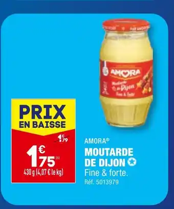 ALDI AMORA MOUTARDE DE DIJON offre