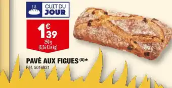 ALDI PAVÉ AUX FIGUES offre