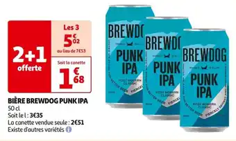 Auchan Supermarché BIÈRE BREWDOG PUNK IPA offre