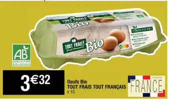 Cora x Carrefour Oeufs Bio offre