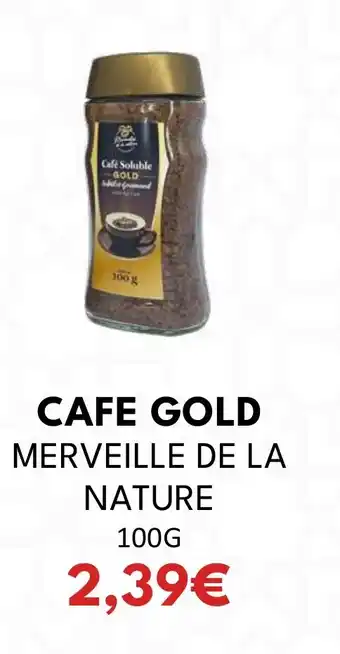 Hmarket CAFE GOLD MERVEILLE DE LA NATURE offre