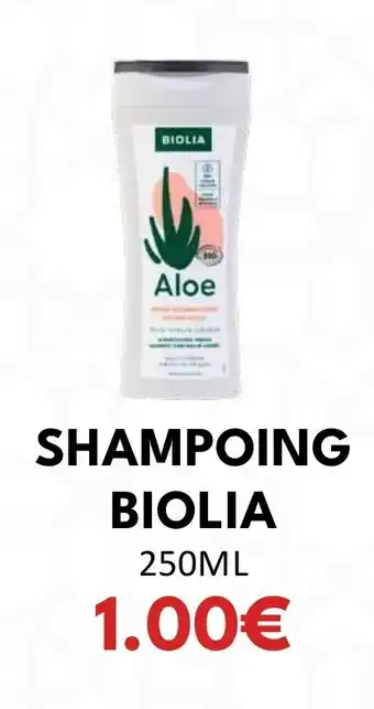 Hmarket SHAMPOING BIOLIA 250ML offre