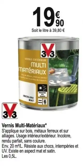 Vernis Multi-Matériaux*