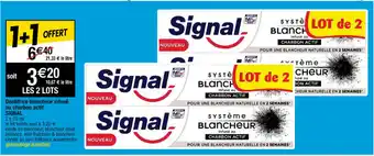 Cora x Carrefour Dentifrice blancheur infuse au charbon actif offre