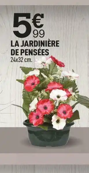 Centrakor La jardinière de pensées offre
