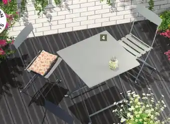 E.Leclerc TABLE BISTROT PLIANTE "BEAUX JOURS" offre