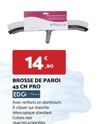 Bricomarché BROSSE DE PAROI 45 CM PRO offre