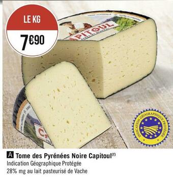 Capitoul tome des pyrénées noire