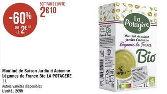 La potagere mouliné de saison jardin d automne légumes de france bio