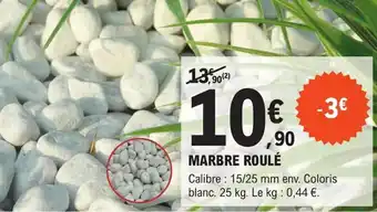 E.Leclerc Brico MARBRE ROULÉ offre