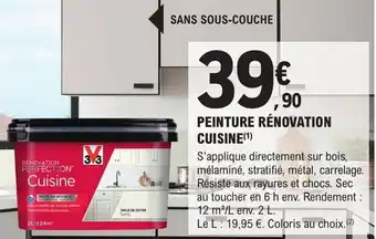 E.Leclerc Brico PEINTURE RÉNOVATION CUISINE (¹) offre