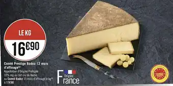 Prestige comté prestige badoz 12 mois d’affinage