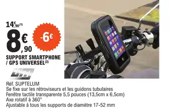 E.Leclerc L'Auto SUPPORT SMARTPHONE / GPS UNIVERSEL(2) offre