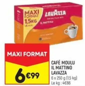 Leader Price CAFÉ MOULU IL MATTINO LAVAZZA offre