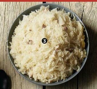 Choucroute cuite aux lardons choucroute crue