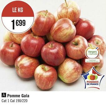 Géant Casino Pomme gala offre