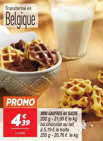 Netto MINI GAUFRES AU SUCRE offre