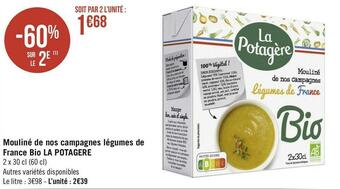 La potagere mouliné de nos campagnes légumes de france bio