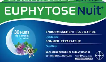 Carrefour EUPHYTOSE NUIT Compléments alimentaires offre