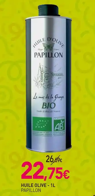 naturéO PAPILLON HUILE OLIVE offre