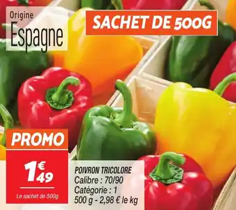 Netto POIVRON TRICOLORE offre