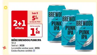 Auchan Supermarché BREWDOG BIÈRE PUNK IPA offre