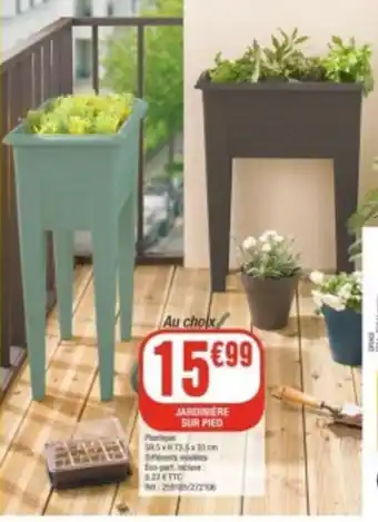 La Foir'Fouille JARDINIERE SUR PIED offre