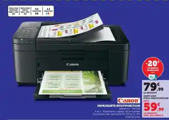 Super U IMPRIMANTE MULTIFONCTION offre