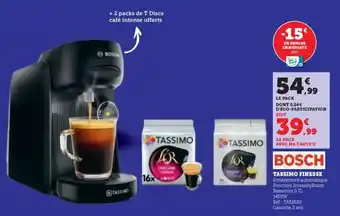 Super U TASSIMO FINESSE offre