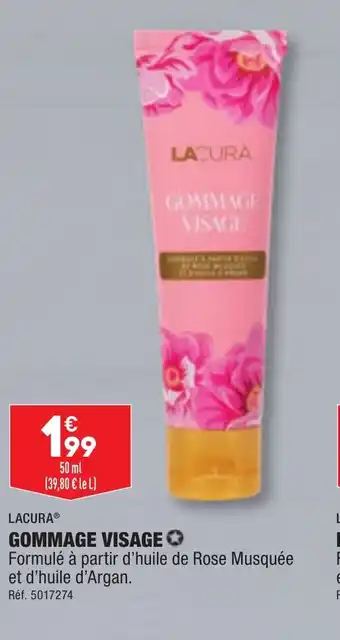 ALDI LACURA® GOMMAGE VISAGE ✪ offre