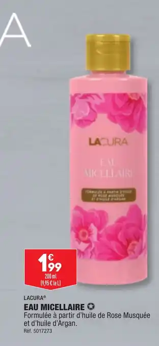 ALDI LACURA® EAU MICELLAIRE ✪ offre