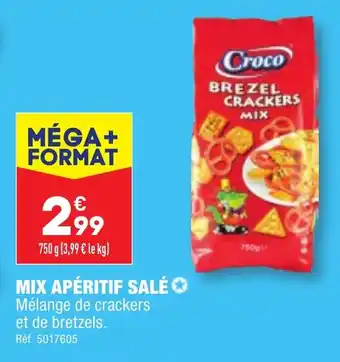 ALDI MIX APÉRITIF SALÉ✪ offre