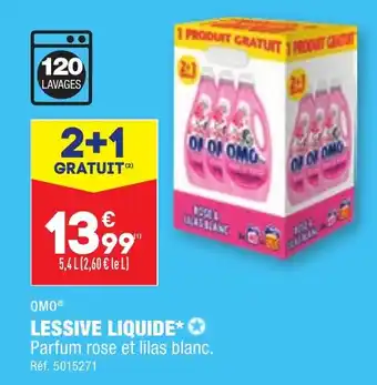 ALDI OMO® LESSIVE LIQUIDE⭑✪ offre