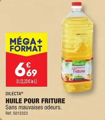 ALDI DILECTAⓇ HUILE POUR FRITURE offre