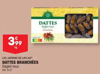 ALDI LES JARDINS DE LAYLAHⓇ DATTES BRANCHÉES offre